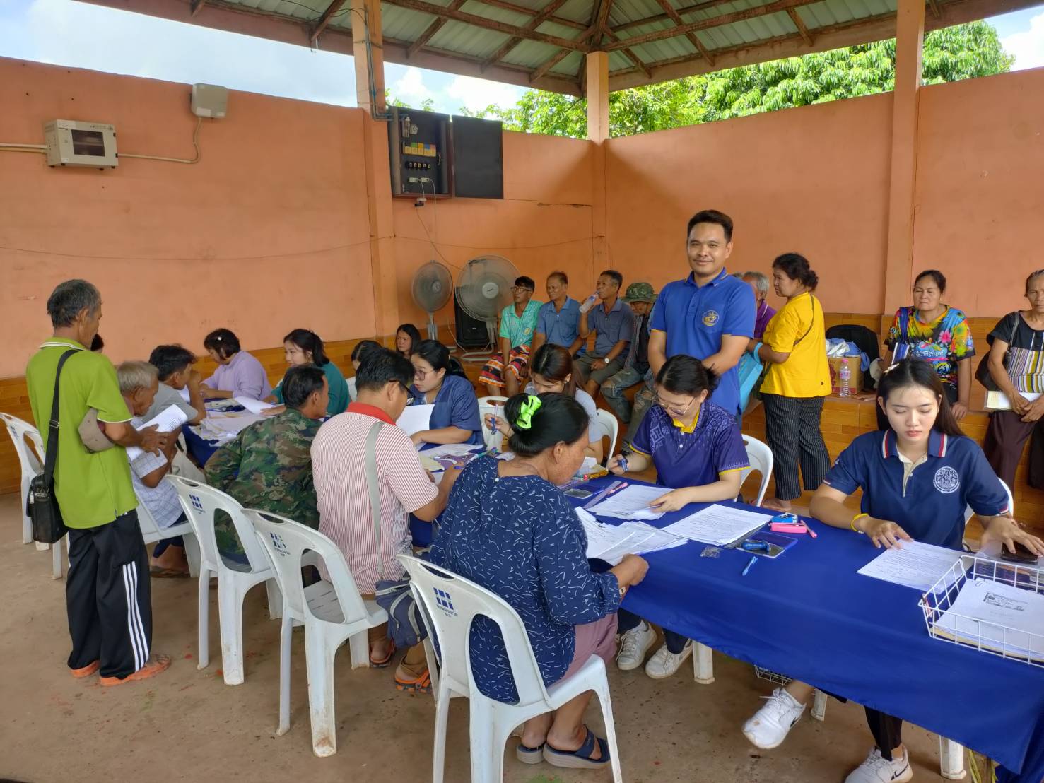 title - สำนักงานการปฏิรูปที่ดินจังหวัดบึงกาฬ ออกหน่วยรับคำร้องออกโฉนดเพื่อการเกษตร ให้แก่เกษตรกร